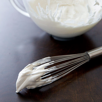 Tangy whipped cream