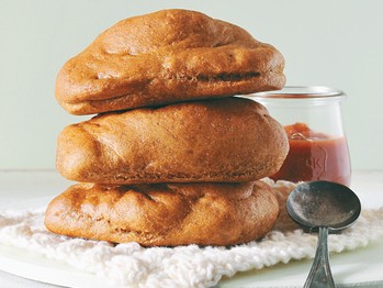 Tapenade and white bean buns