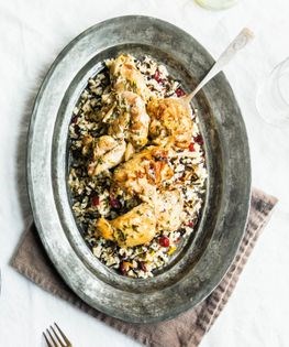 Tarragon and crème fraîche chicken