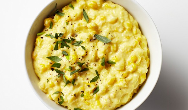 Tarragon creamed corn