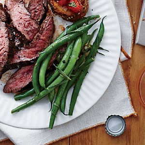 Tarragon green beans