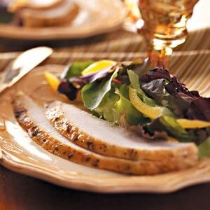 Tarragon-lemon turkey breast