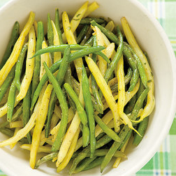 Tarragon-mustard string bean salad