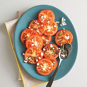 Tarragon-tomato salad