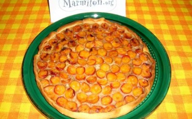 Tarte amandine aux mirabelles 