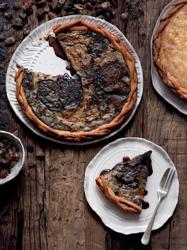Tarte au sucre brun, blanc, ou blond
