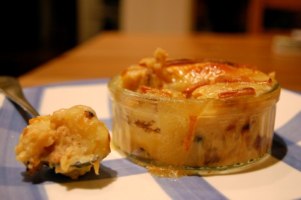 Tartiflette "brûlée"