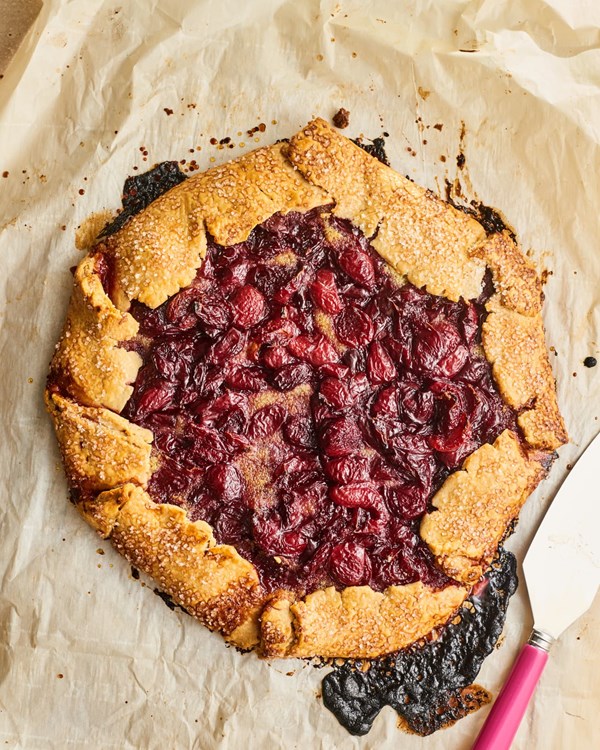 Tartine’s cherry frangipane galette
