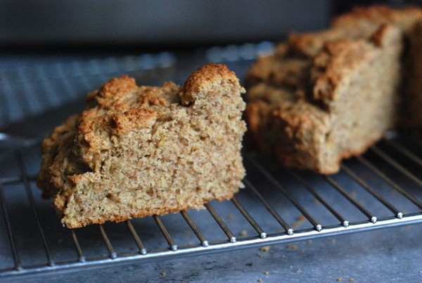 Tassajara's cardamom lemon soda bread