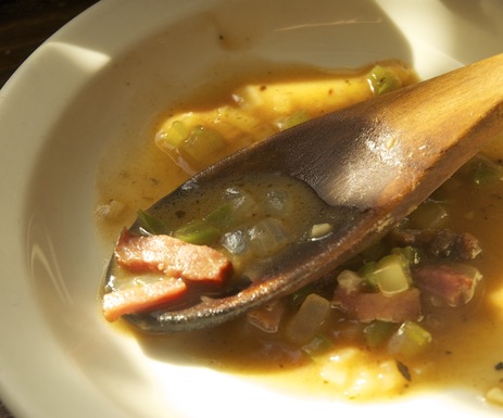 Tasso gumbo gravy