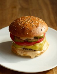 Tasting table's house burger