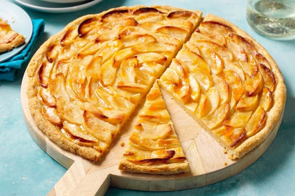Tasty apple tart