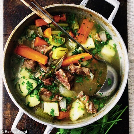 Tasty lamb stew