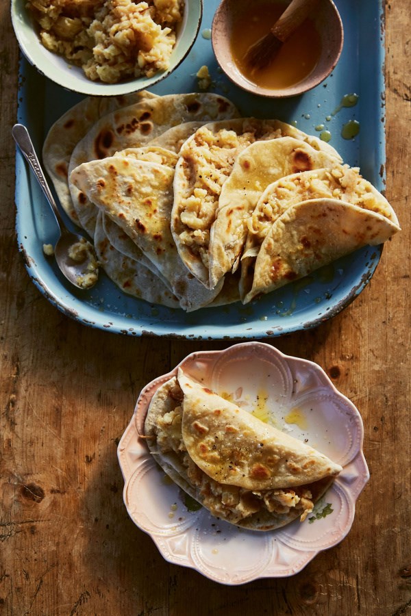 Tatar potato flatbreads (Qistibi)