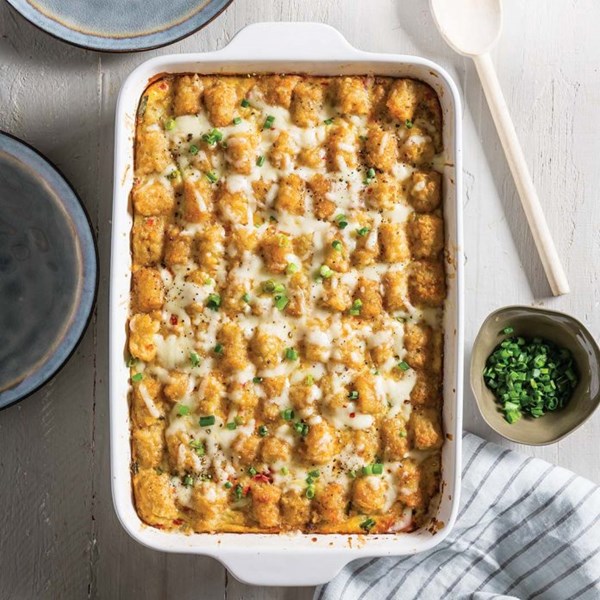 Tater Tot breakfast casserole