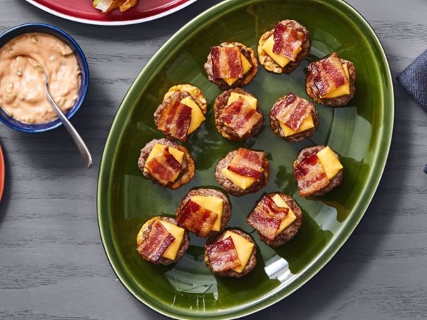 Tater Tot cheeseburger bites