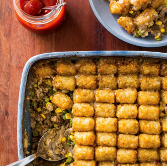 Tater Tot hotdish
