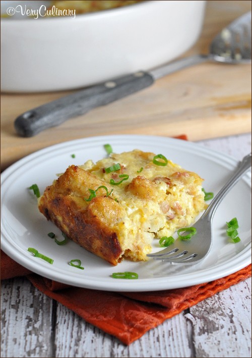 Tater Tots® potatoes breakfast casserole