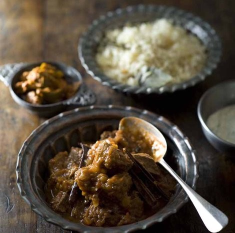 Taxi driver's lamb curry
