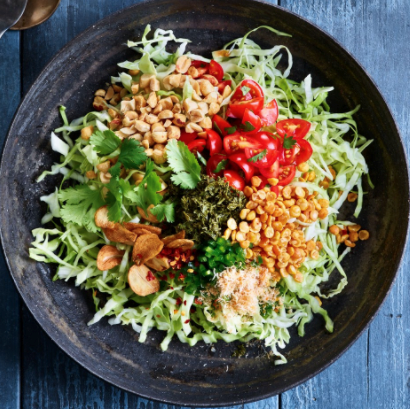 Tea-leaf salad