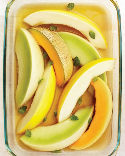 Tea-scented melon