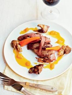 Teal with orange bigarade sauce (Sarcelle, sauce bigarade à l'orange)