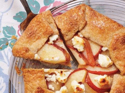 Teeny Lamothe's pear & goat cheese tart (Bake the Book)