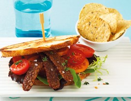 Tempeh bacon