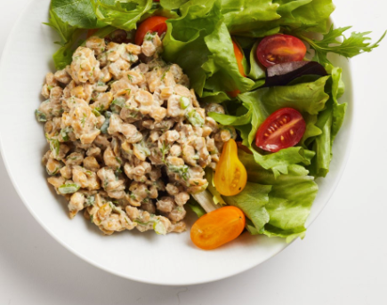 Tempeh "chicken" salad