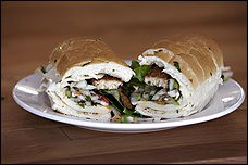 Tempeh hoagie-letta