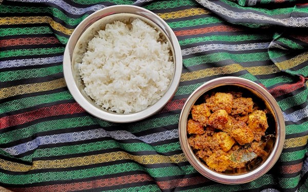 Tempeh rendang (Rendang tempe)