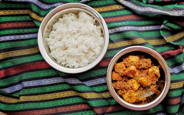 Tempeh rendang (Rendang tempe) 