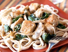 Tempeh Stroganoff