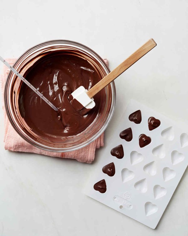 Tempered chocolate