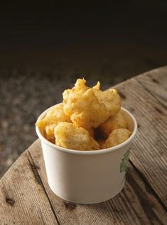 Tempura monkfish bites