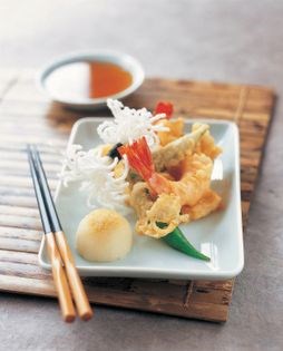 Tempura seafood