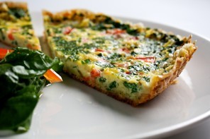 Ten-minute pan quiche