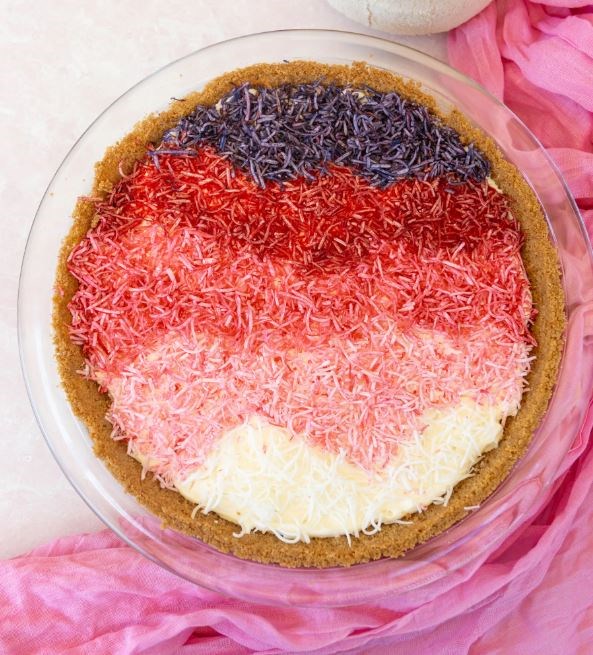 Tender coconut cream pie