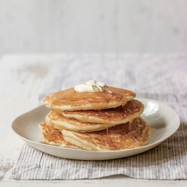 Tenderest cardamom pancakes