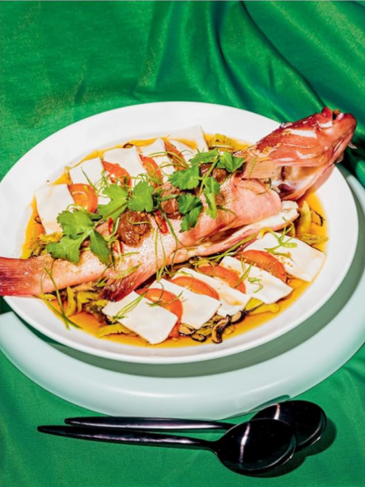 Teochew steamed fish