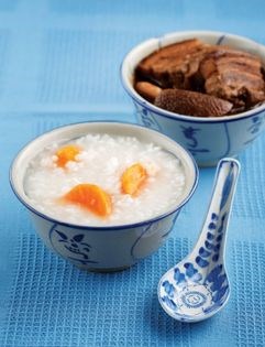 Teochew sweet potato congee