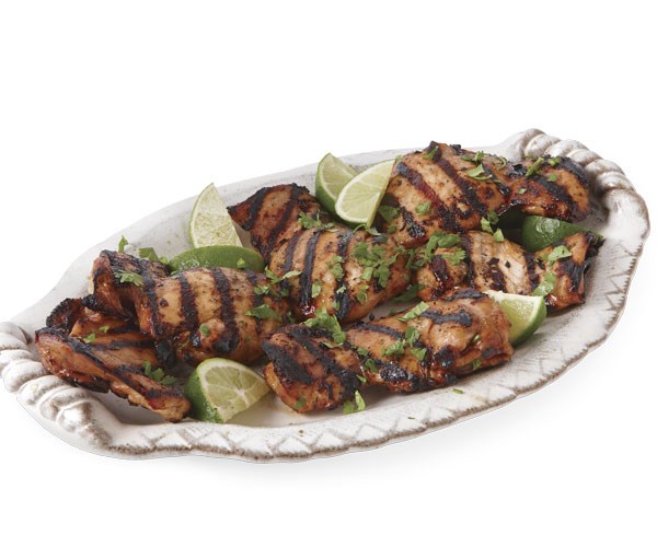 Tequila-lime chicken thighs