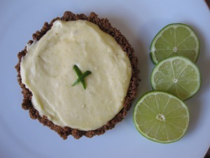 Tequila lime tart