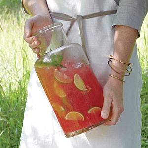 Tequila-watermelon refresco