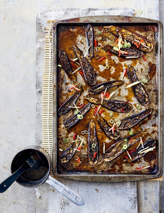 Teriyaki aubergine