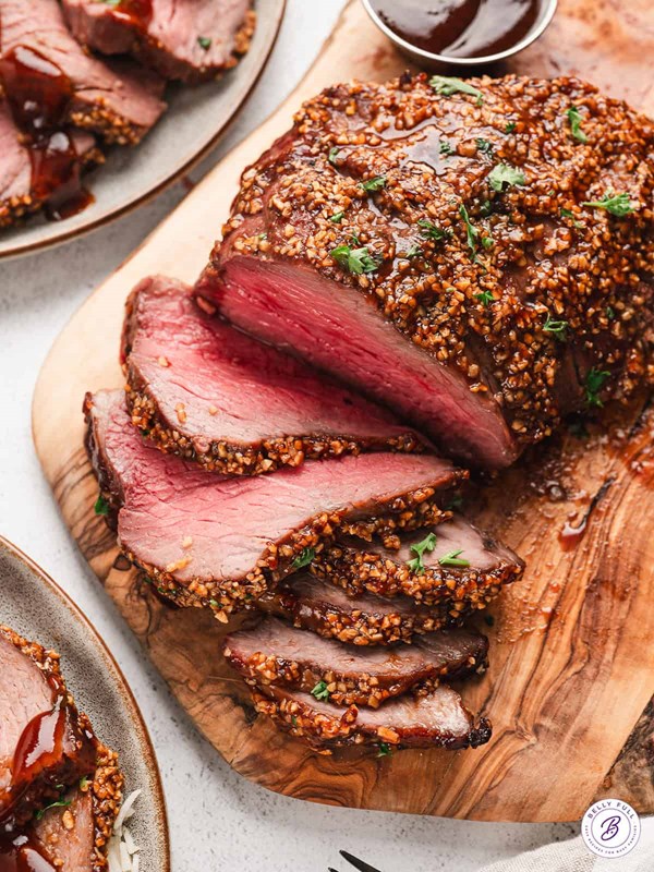 Teriyaki barbecue roasted tri-tip