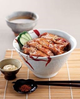 Teriyaki chicken don (Tori no teriyaki don)