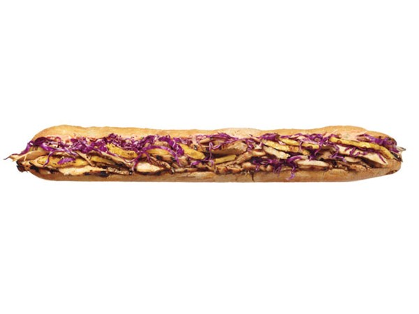 Teriyaki chicken party sub