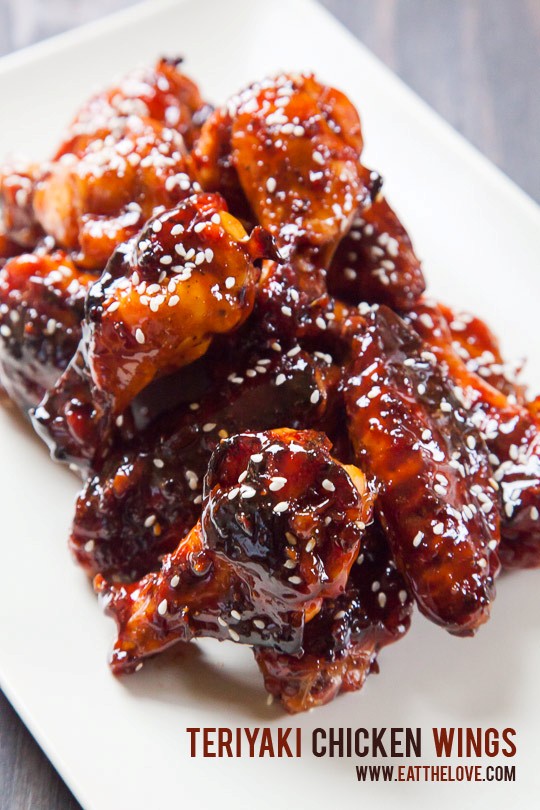 Teriyaki chicken wings