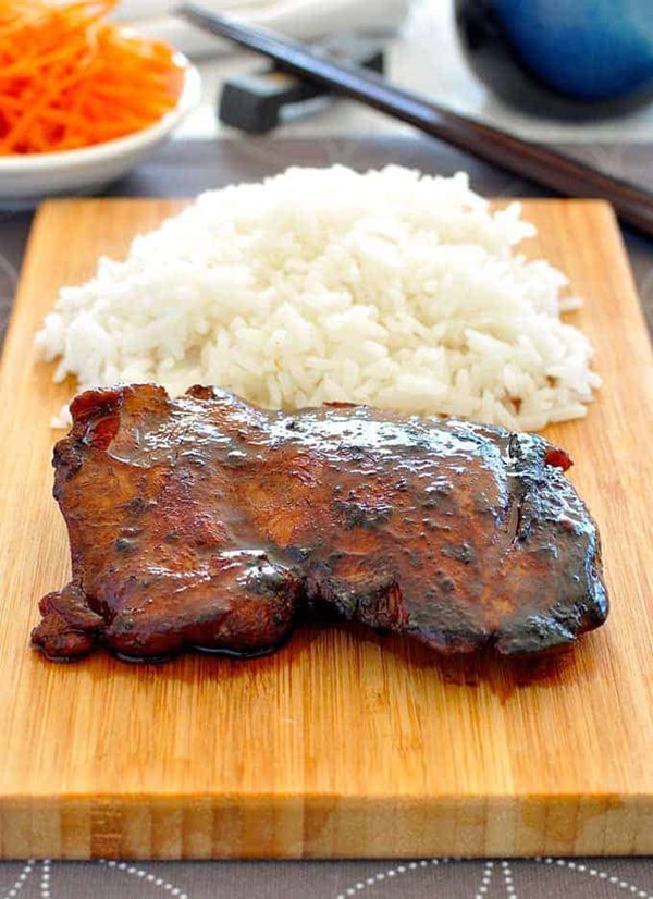 Teriyaki chicken (with homemade teriyaki sauce)